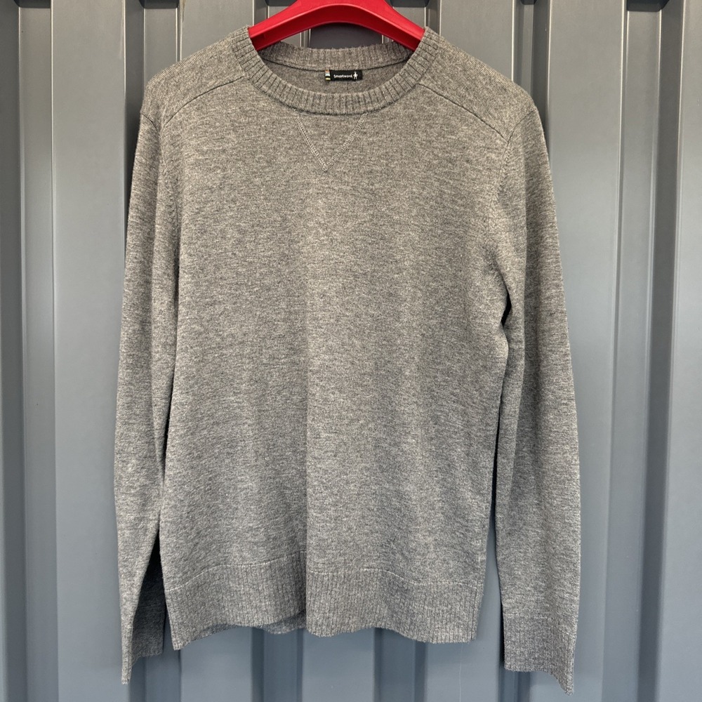 Men's Smartwool Kiva Ridge Long Sleeve V-Neck Merino Blend Sweater Med